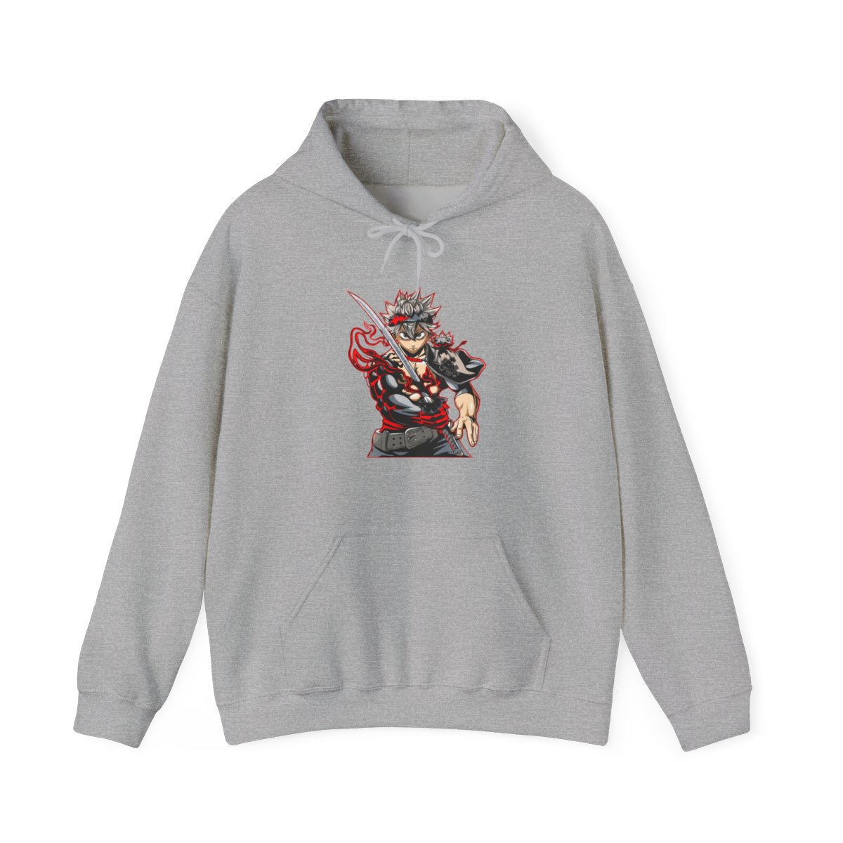 Asta Hoodie Black Clover Sword Demon Form Cursed Fire - Official Hoodies merchandise