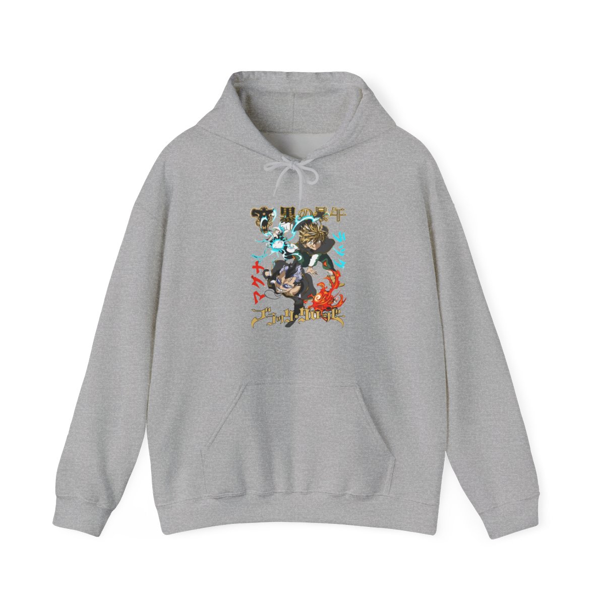 Asta Nacht Hoodie Black Clover Devil Contract Flames - Official Hoodies merchandise