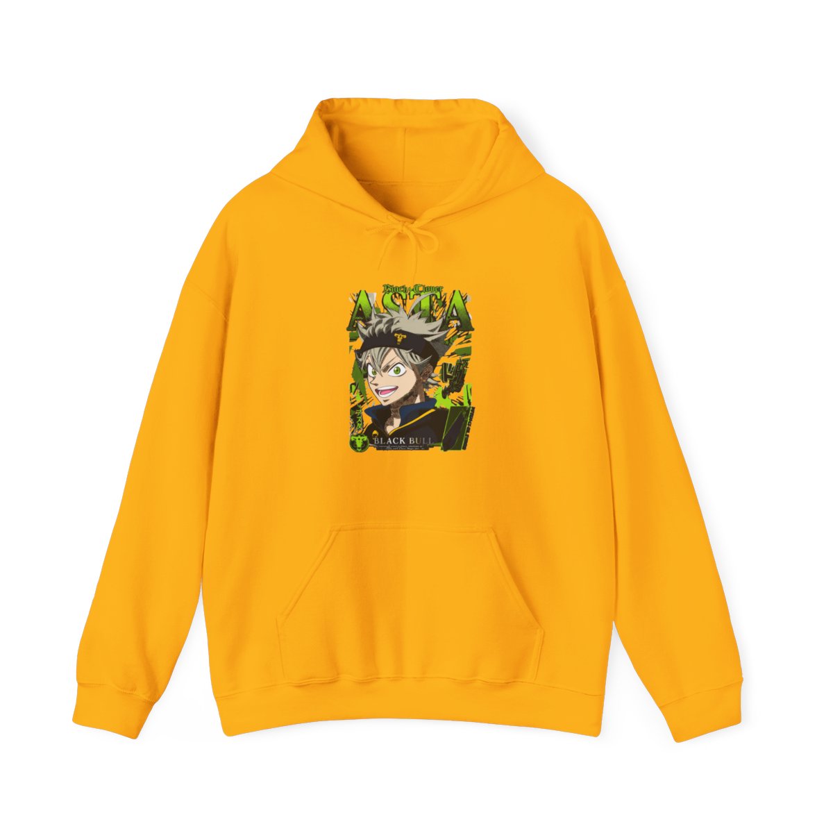 Asta Grimoire Hoodie Black Clover Green Magic Energy
