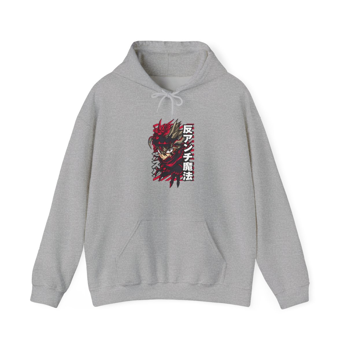 Asta Demon Horns Black Clover Anime Streetwear Hoodie - Official Hoodies merchandise