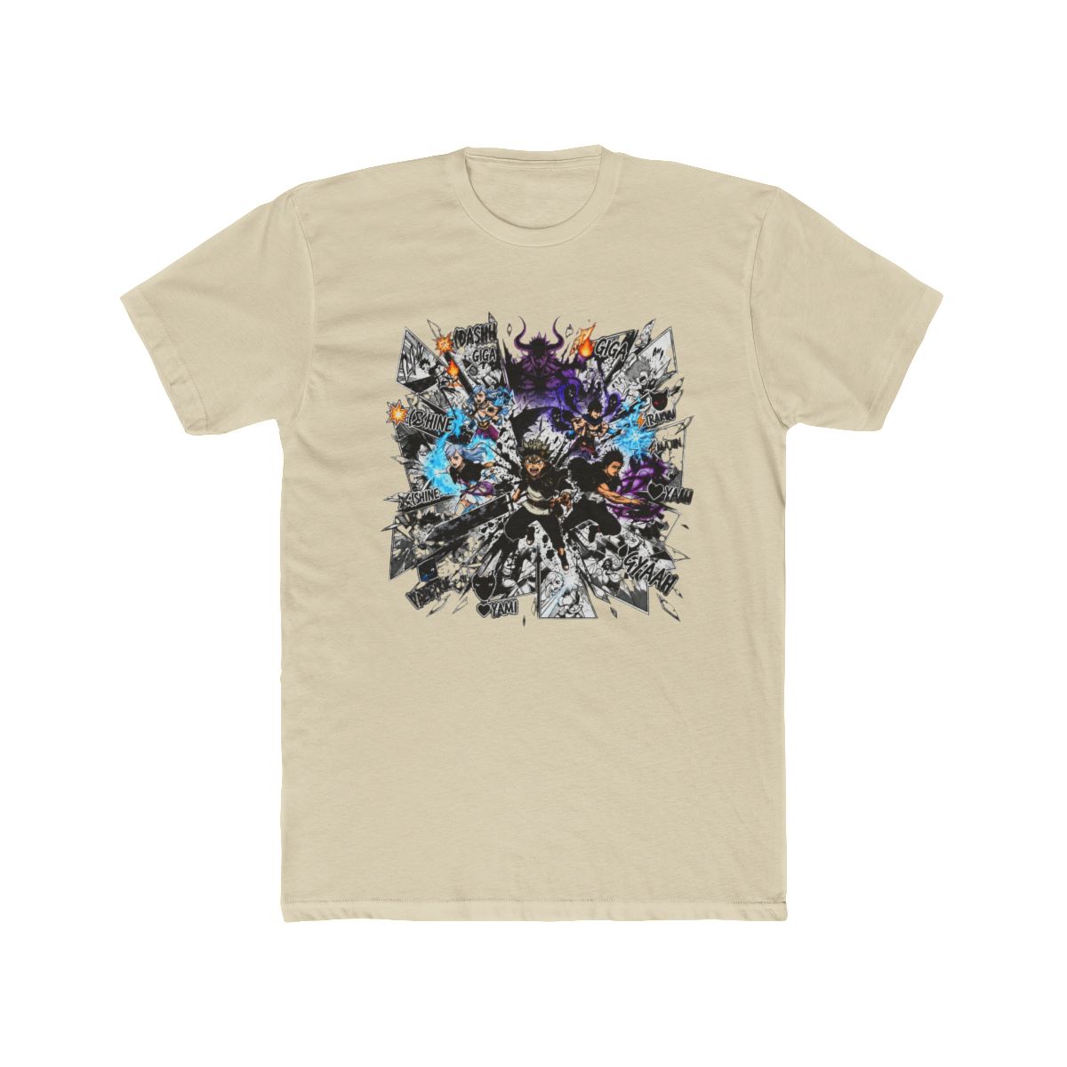 Black Clover Character Collage Art T Shirt
