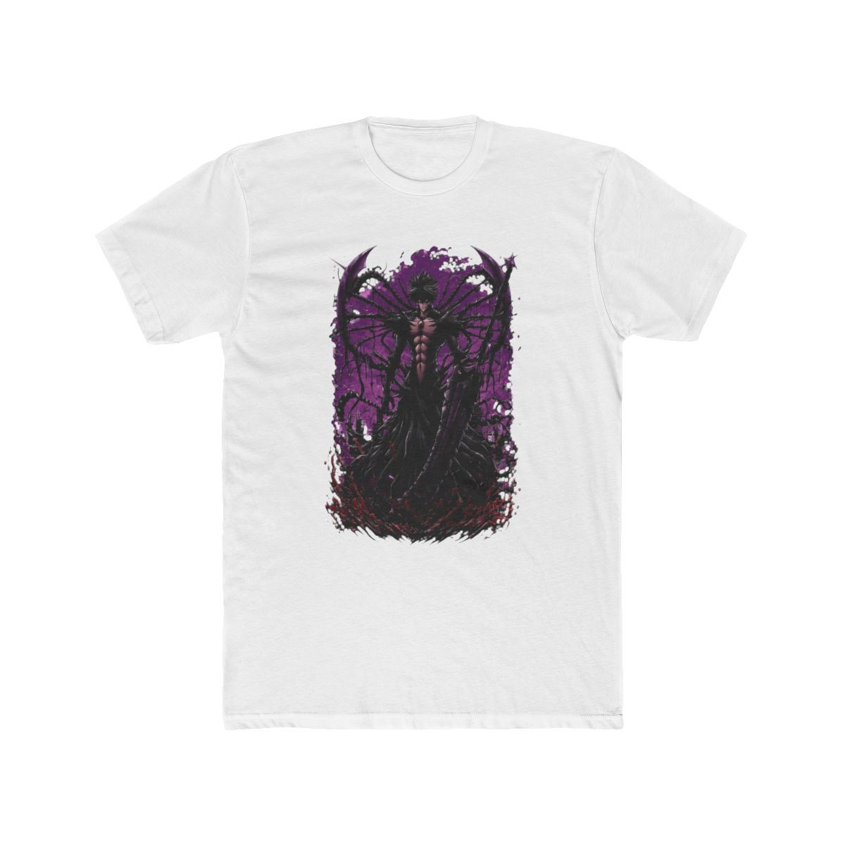 Asta Devil Union Form with Demon T Shirt | Black Clover - alternate angle 2, merchandise