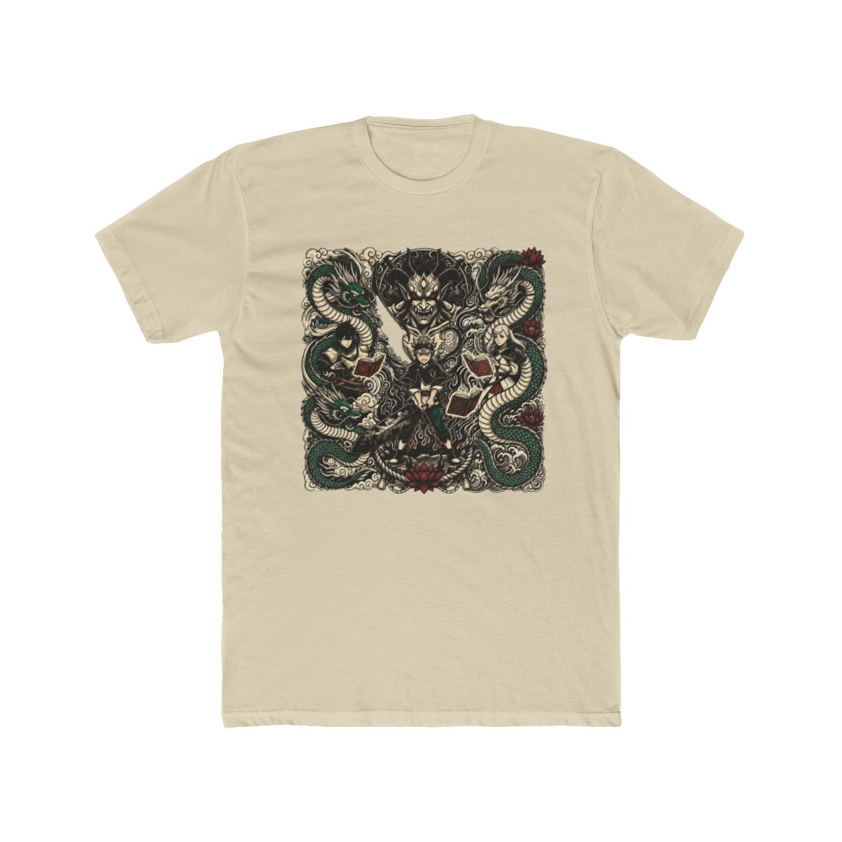 Asta And Yuno With Noelle Art T Shirt | Black Clover