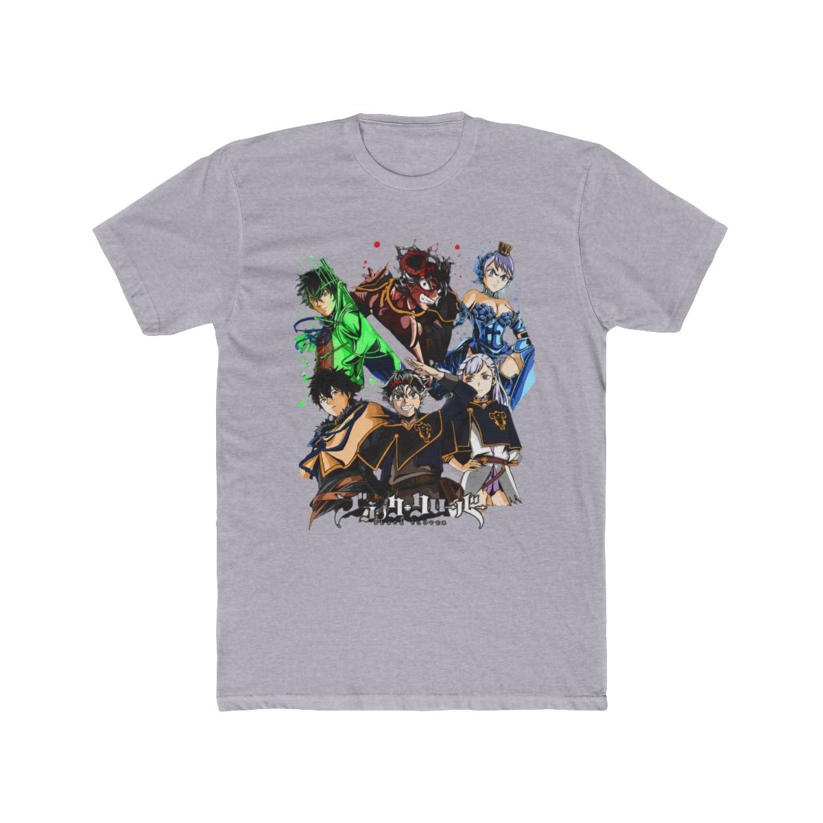 Black Clover Asta Yuno T Shirt Comic,Bull,Magic,Demon,Yami,Anime Shirt All Size - alternate angle 5, merchandise