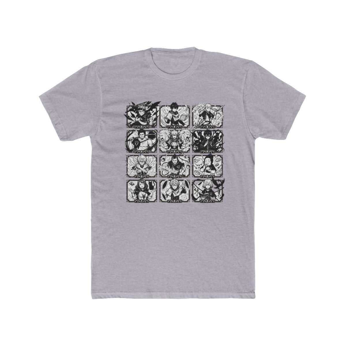 Black Clover Character Collage T Shirt - alternate angle 4, merchandise